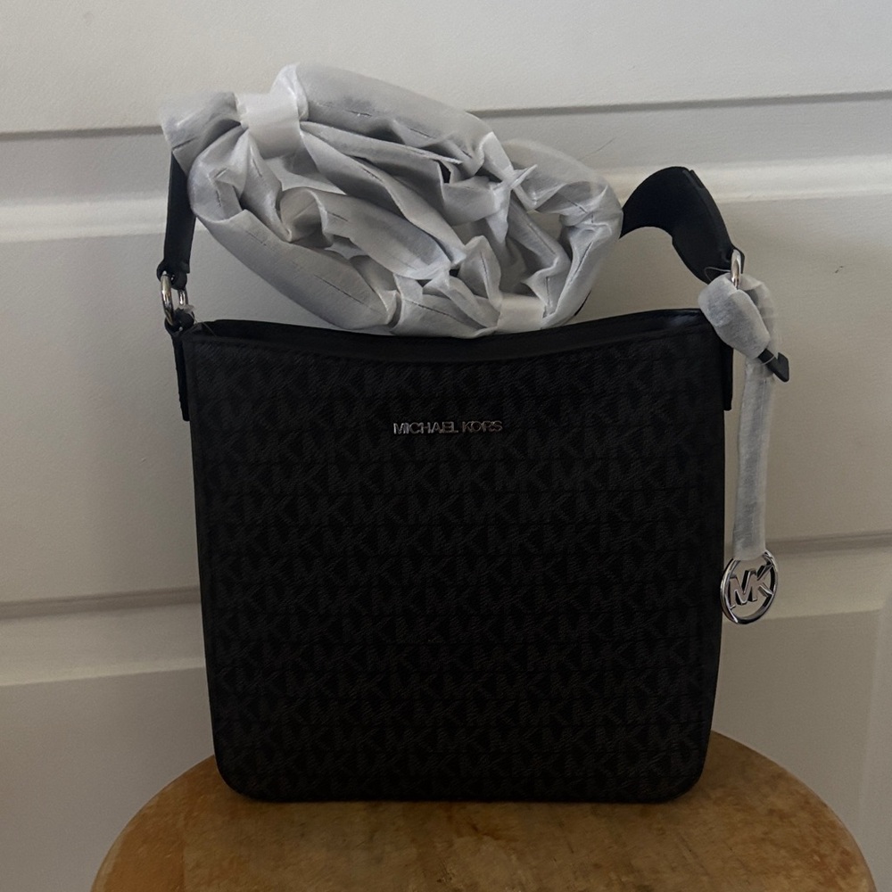 Michael Kors Dark Patterned Messenger Bag